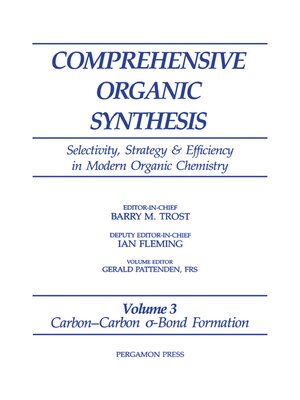 cover image of Carbon-Carbon ?-Bond Formation, Volume 3
